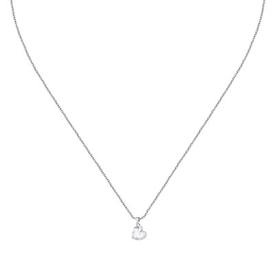 Collier en argent 925, zircons, SILVER LA PETITE STORY