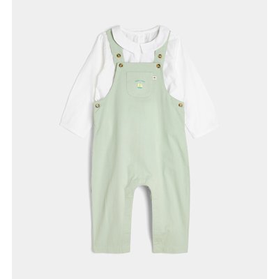 Ensemble Chemise Et Salopette Atan En Coton Bio CADET ROUSSELLE