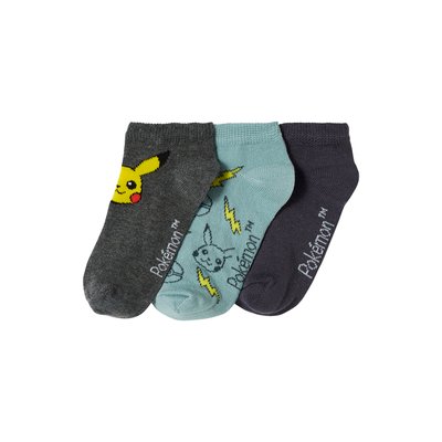 Lot de 3 paires de soquettes Pokémon® VERTBAUDET