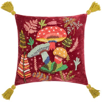 Magic Mushrooms Cushion WYLDER