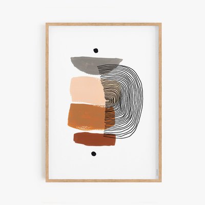 Tallisman, affiche, cadre chêne. 30x40cm COTTON BIRD