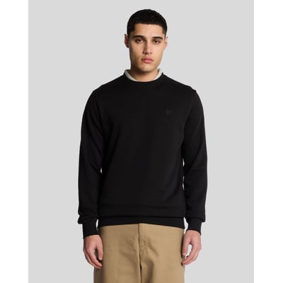 Sweat-shirt col rond en coton superfine LYLE & SCOTT