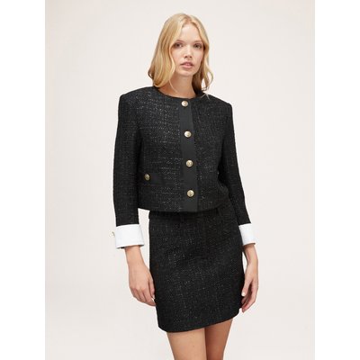 Veste en tweed fil textile doublée à l’intérieur MOTIVI