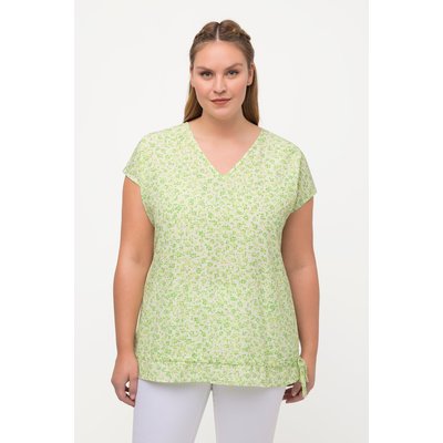 Blouse à fleurs. Décolleté en V ULLA POPKEN