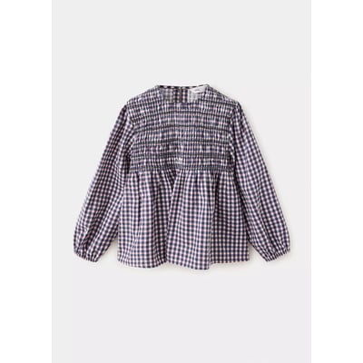 Blouse vichy froncée MANGO BABY