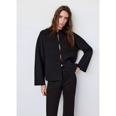 Veste droite à brandebourgs MANGO