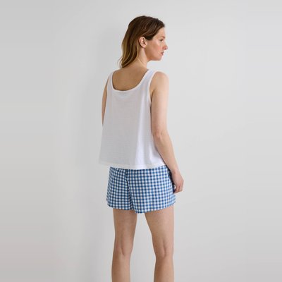 Pyjashort avec débardeur et short en coton BIO MONOPRIX
