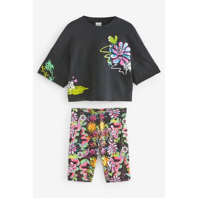 Short cycliste et t-shirt, ensemble NEXT