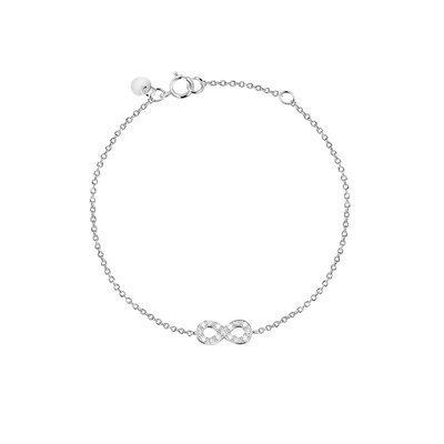 Bracelet en or blanc 750 B-CLASSIC BLUESPIRIT