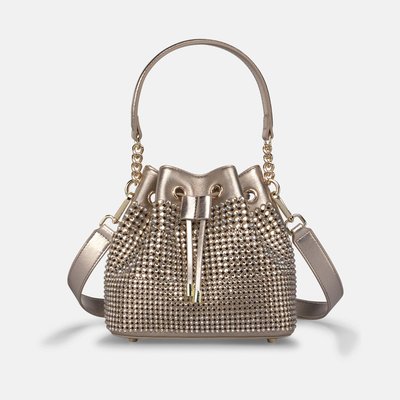Sac seau strassé avec fermeture ajustable ALMA EN PENA