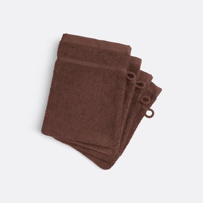 Set of 4 Zavara Towelling Washcloths LA REDOUTE INTERIEURS