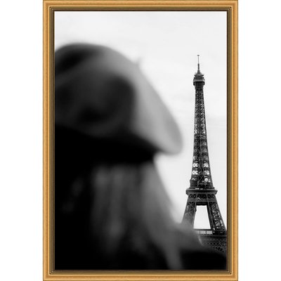 Tirage Encadré Sur Aluminium Eiffel Tower 60x90 Cm TIRAGE D'ART CEANOTHE