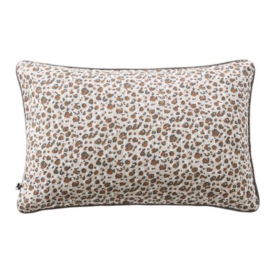 Coussin dehoussable en gaze de coton Leopard Leonie EDEN