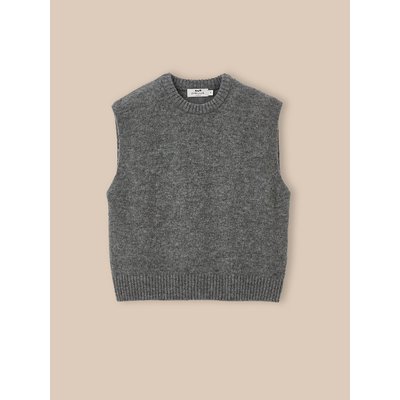 Pull sans manches en laine CYRILLUS