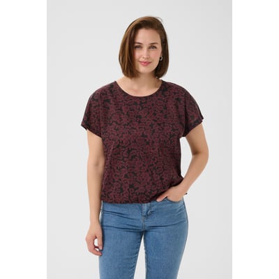 Blouse à manches courtes coupe ample KAFFE