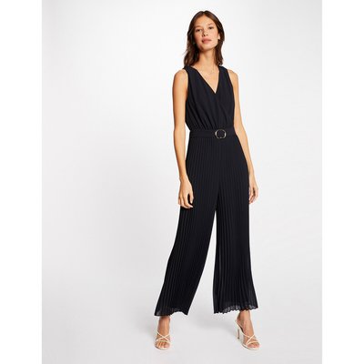 Pleated Wide Leg Jumpsuit MORGAN