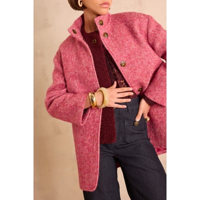 Manteau LAMIA en laine Maison 123