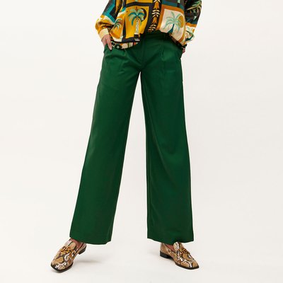 Pantalon droit à pinces KATE WILD