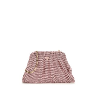Pochette Zalina Maille Strass GUESS