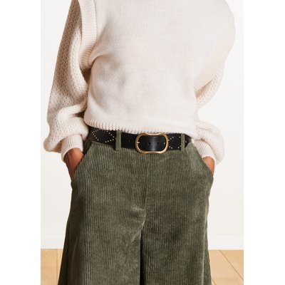 Ceinture pantalon en cuir studs LA FEE MARABOUTEE