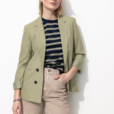 Veste de tailleur lin mélangé PROMOD