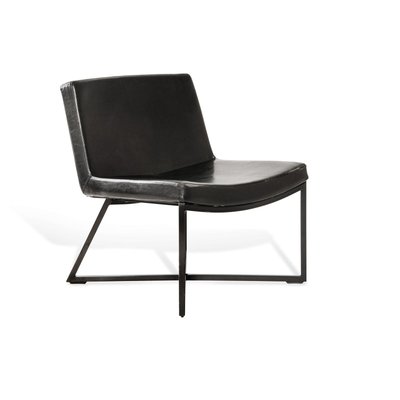 Fauteuil en cuir et métal, Zero RECOLLECTION