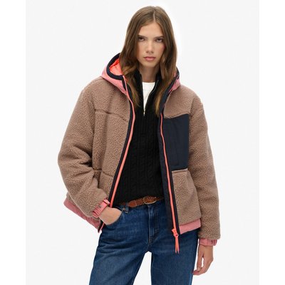 Veste Sherpa à Capuche Vintage SUPERDRY