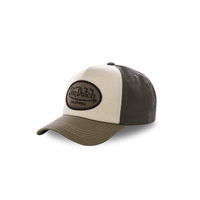 Casquette baseball Jacks Marron Ecusson Marron VON DUTCH