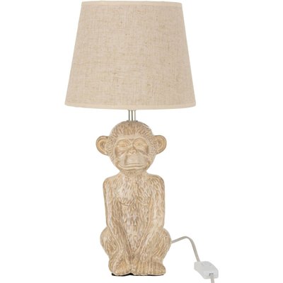 Lampe de chevet en ciment, singe Eekox JOLIPA