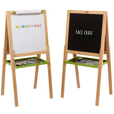 Grand tableau à dessin multifonctions en bois JEUJURA