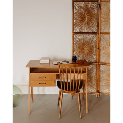 Bureau au style scandinave minimaliste Yvan N°570 - Bon état DEBONGOUT