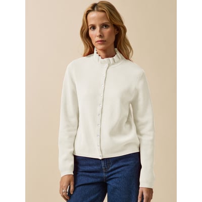 Gilet  coton biologique et cachemire CYRILLUS