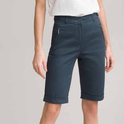 Bermuda satin de coton stretch ANNE WEYBURN