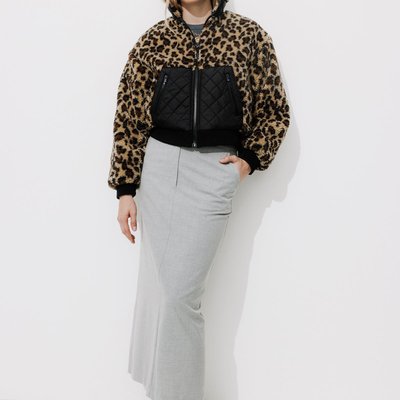Blouson court en moumoute PROMOD