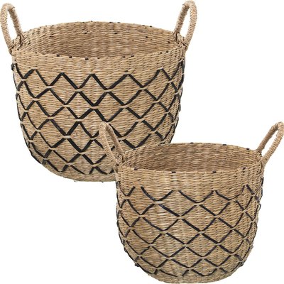 Panier en osier, lot de 2 RECOLLECTION