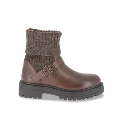 Bottines en cuir à tige chaussette ZADO LES TROPEZIENNES PAR M.BELARBI