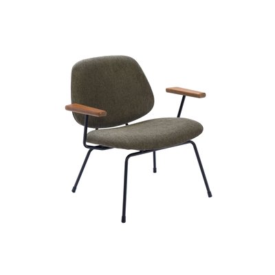 Fauteuil rétro en métal et tissu - CASCAIS AMADEUS