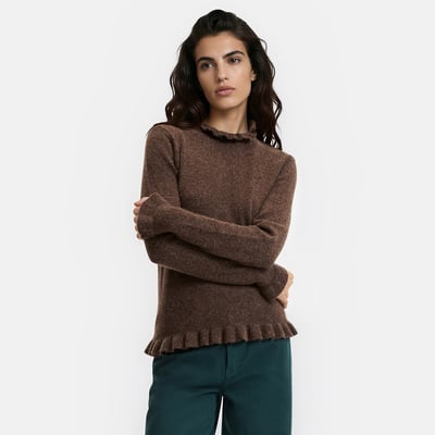 Pull avec détails volants LA REDOUTE COLLECTIONS