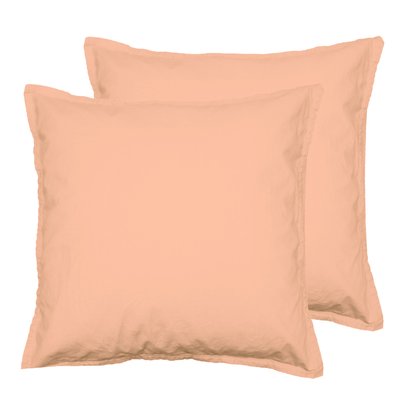 Lot de 2 taies d'oreiller en coton STUDIO SENSEI MAISON