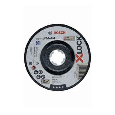 Disque Abrasif Expert X-lock Métal Ø125 BOSCH