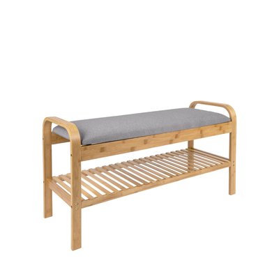 Banc en bois et tissu - ARCH LEITMOTIV