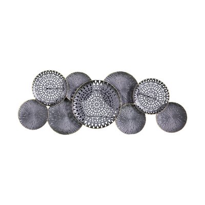 70 x 134cm Grey Metal Wall Art SO'HOME