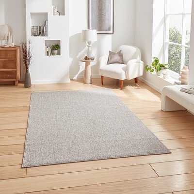 Neutral Boucle Textured Rug SO'HOME