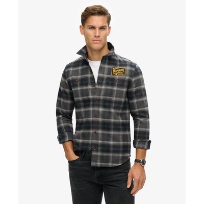 Surchemise brodée à carreaux SUPERDRY