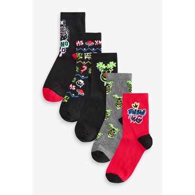 Chaussettes noël, lot de 5 paires NEXT