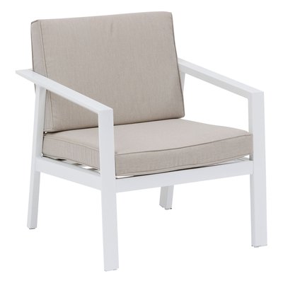 Fauteuil de salon de jardin en aluminium Pavane HESPERIDE