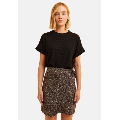 Top manches courtes motif chevrons ICODE