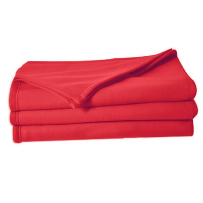 Couverture en polaire unie HOME MAISON