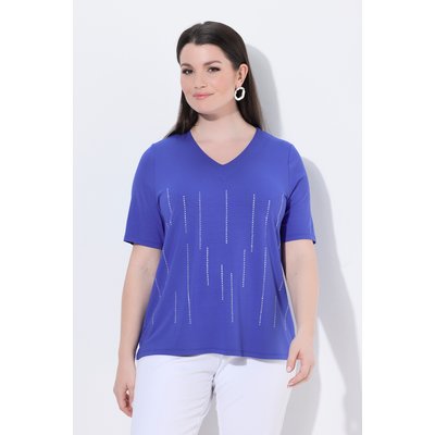 T-shirt avec strass fantaisie ULLA POPKEN