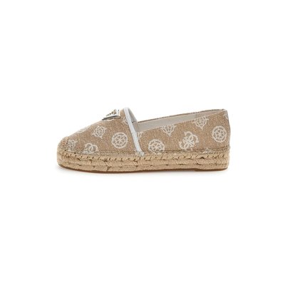 Espadrilles Jolandon Cuir Mélangé GUESS
